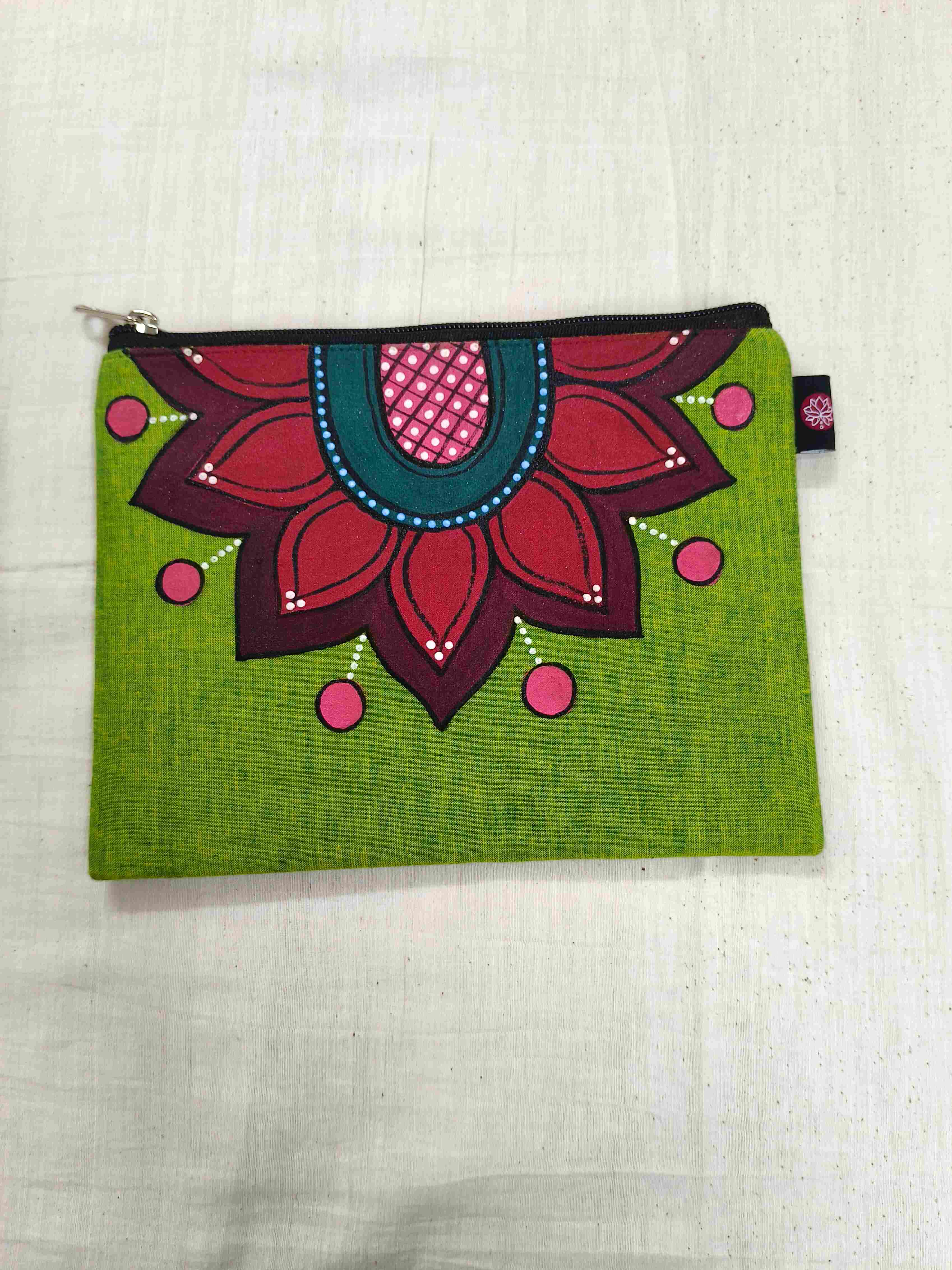Handpainted Pouch